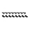 Kit de fixation enjoliveurs d'échappement 70-73