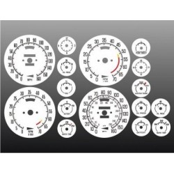 Kit autocollants blancs de...