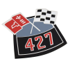 Autocollant de filtre à air 66-69