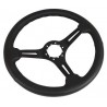 Volant cuir noir complet 