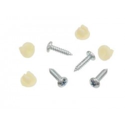 Kit de fixation enjoliveur de plaque AR 68-73